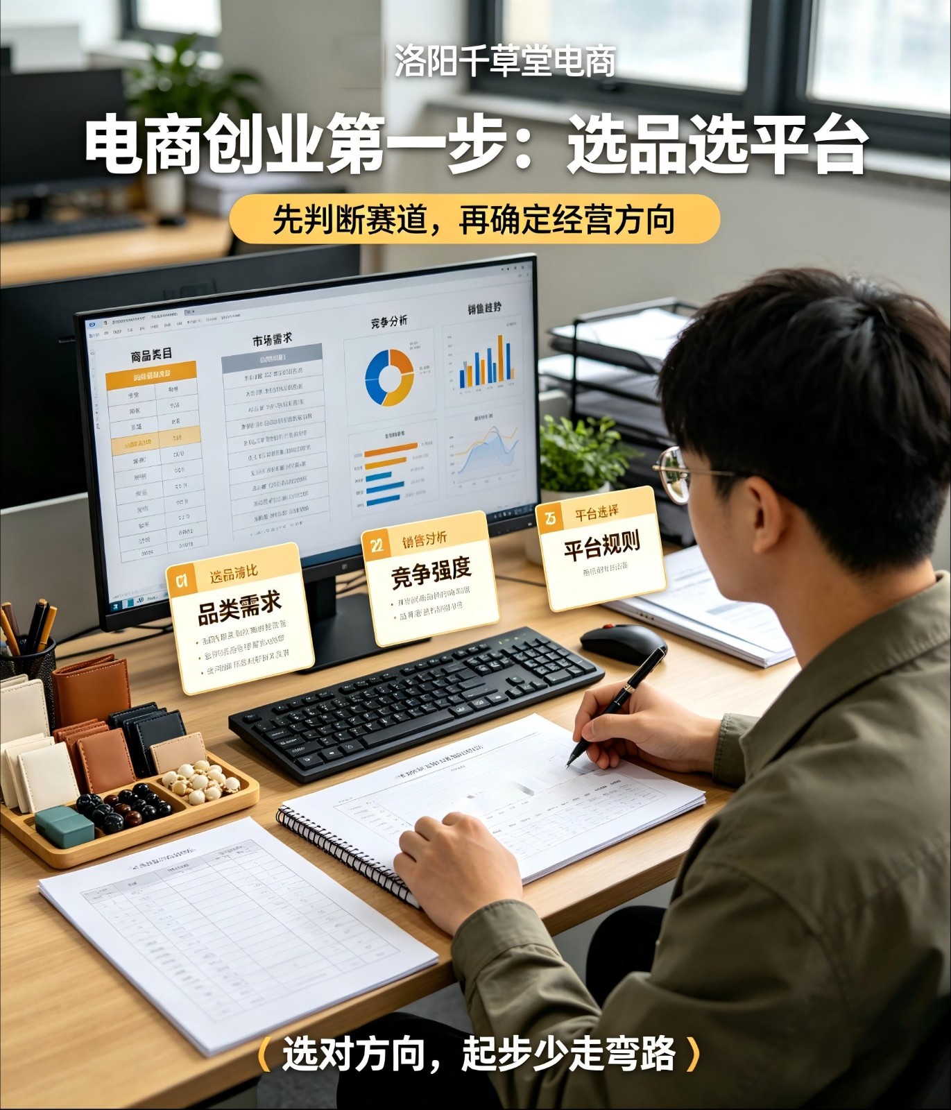 电商创业第一步选品选平台