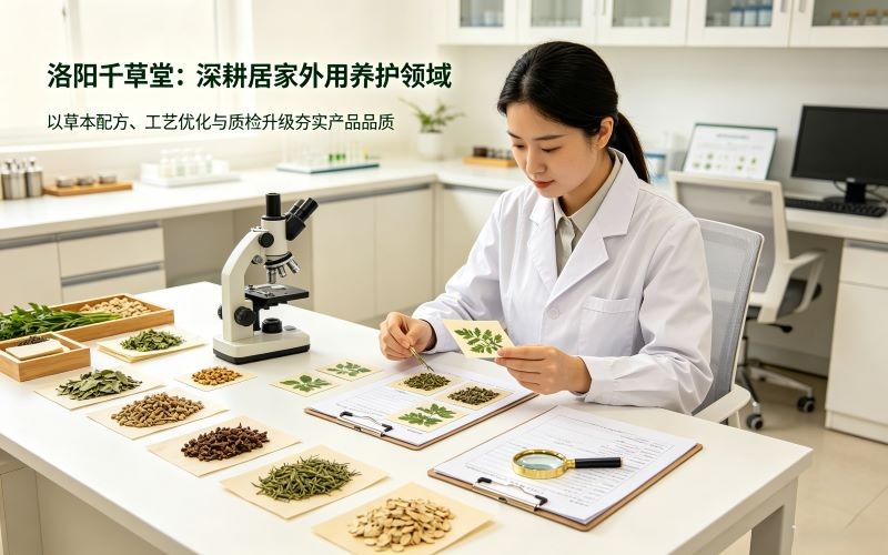 坚守草本匠心,洛阳千草堂持续深耕居家外用养护领域