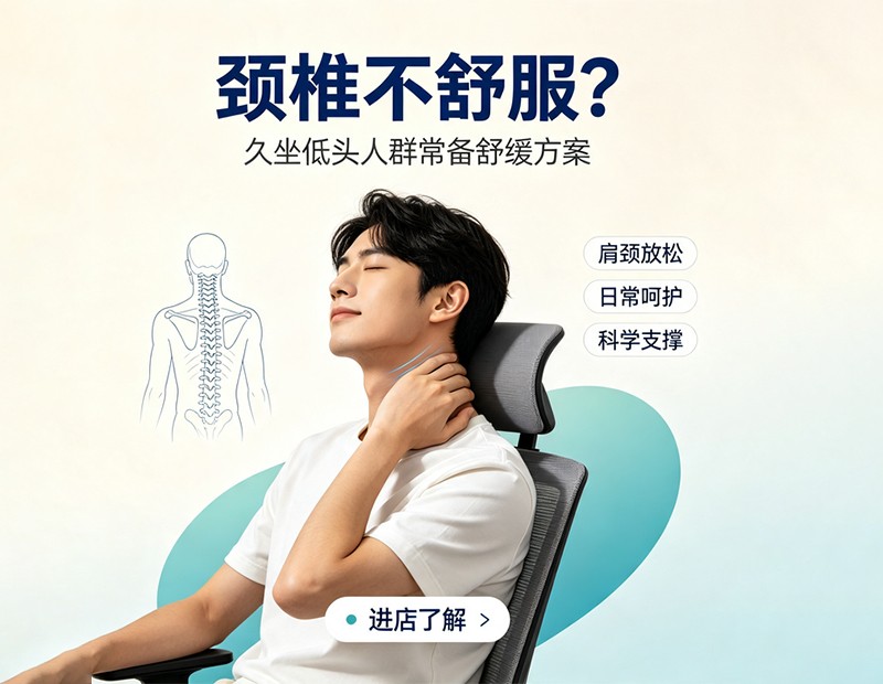 天天伏案低头？你的颈椎正在悄悄劳损