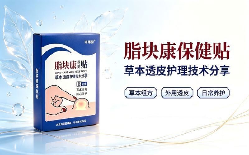 脂块康保健贴｜草本透皮护理技术产品分享
