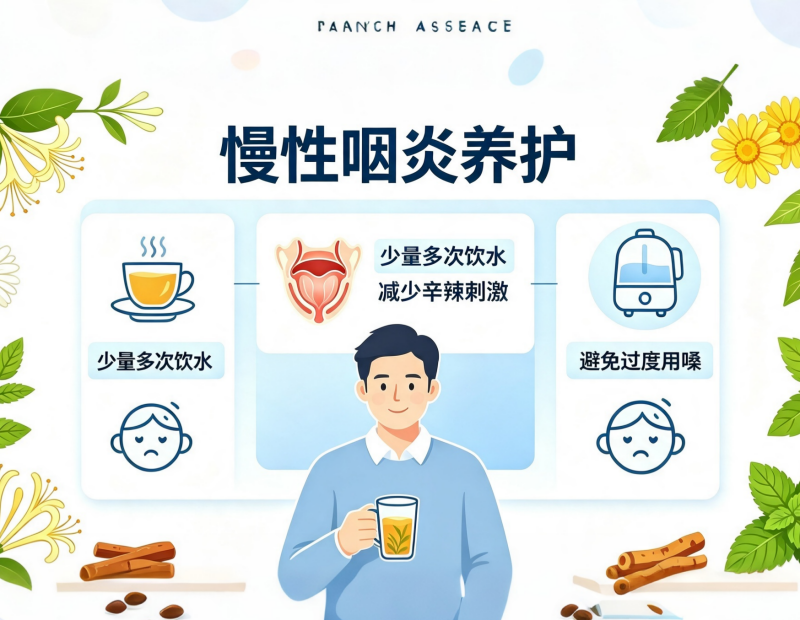 换季高发咽炎，居家居家护理小知识