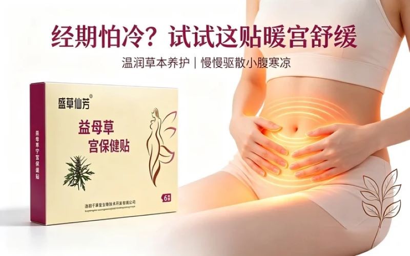 宫寒女生的宝藏好物,益母草宁宫贴太贴心