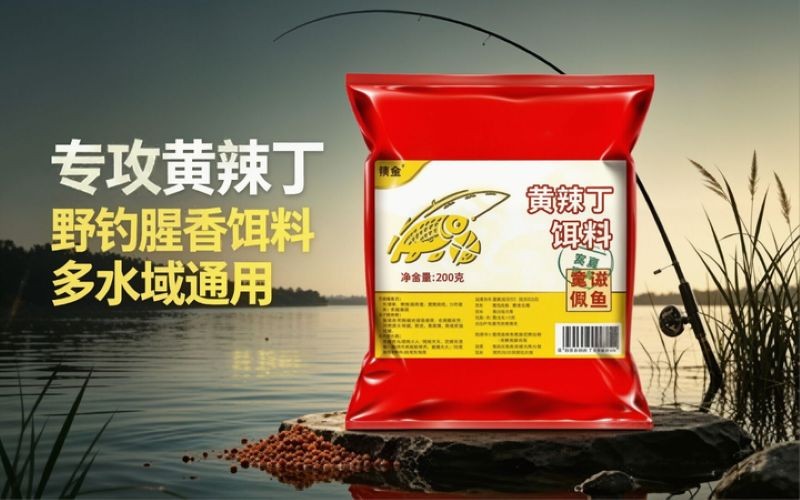 专攻黄辣丁!野钓专用饵料,多水域作钓效果不错