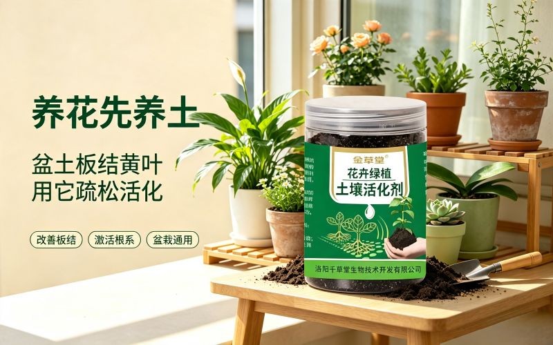 养花先养土|牵草堂土壤活化剂实测分享
