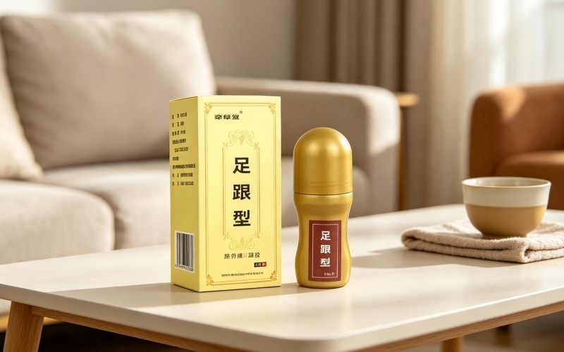 走路足跟不舒服?牵草堂筋骨康凝胶足跟型草本滚珠外用保健凝胶