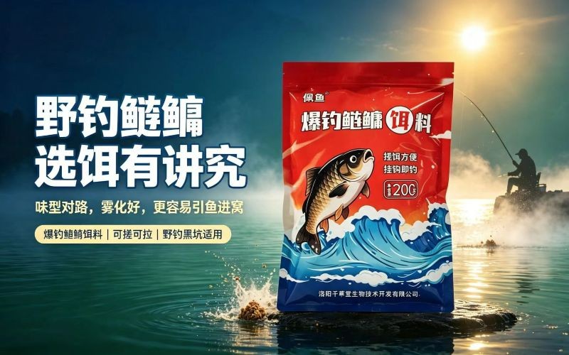 野钓鲢鳙选饵有讲究,选对饵料提升垂钓体验