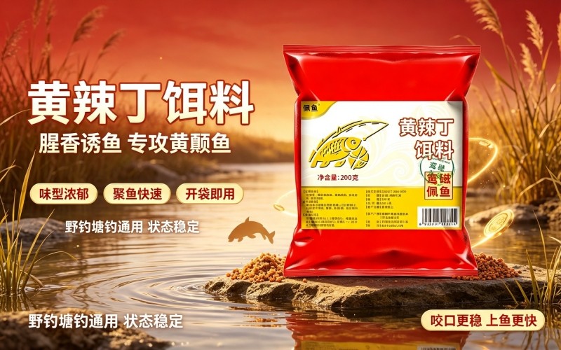 想要专攻黄颡鱼,选对饵料,渔获自然不缺席。