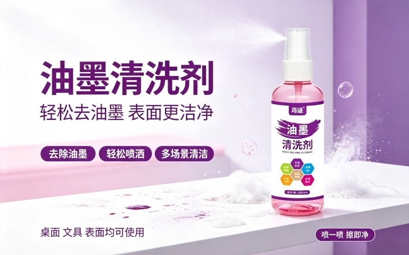 顽固油墨难清理?这款油墨清洗剂轻松化解各类油墨污渍烦恼