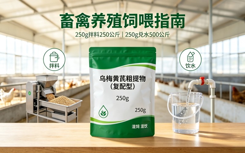 详解乌梅黄芪粗提物复配型 ,畜禽养殖饲喂指南!