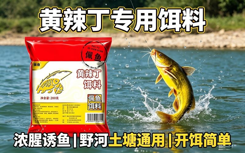 黄辣丁专用饵料 野钓浓腥 钓黄颡鱼 嘎鱼 鲶鱼 土塘沟渠通用鱼饵