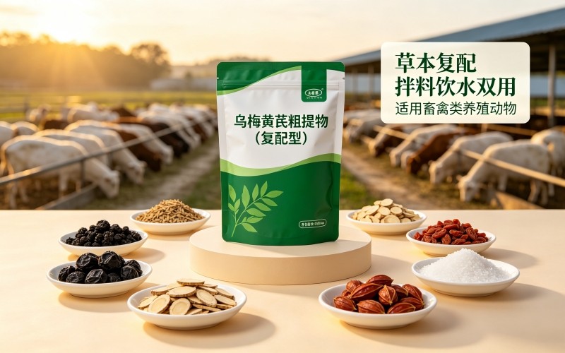 草本复配优势,畜禽养殖饲料原料新选择!