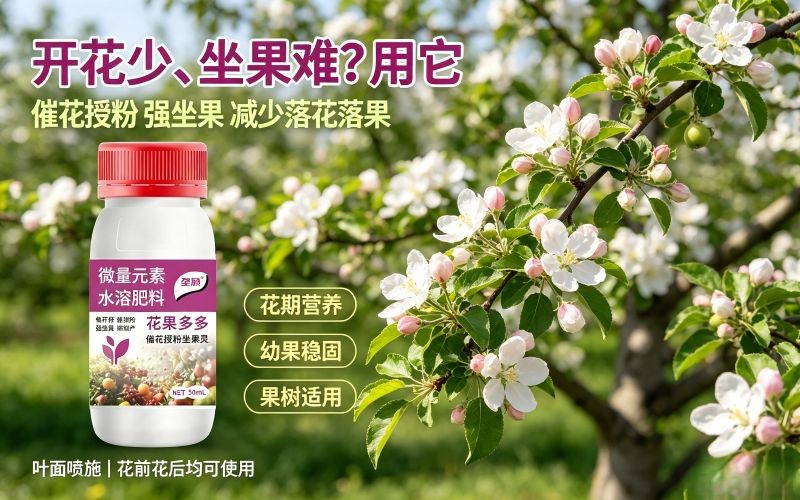 开花少坐果难？试试这款花果多多，促花坐果省心又好用