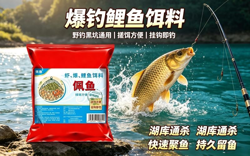 佩鱼虾蟹 黄鳝 甲鱼饵料 地笼专用 浓腥诱饵 泥鳅 河虾笼捕诱食饵料