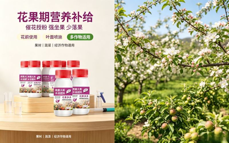 做好花期营养补给，多花多果就选花果多多