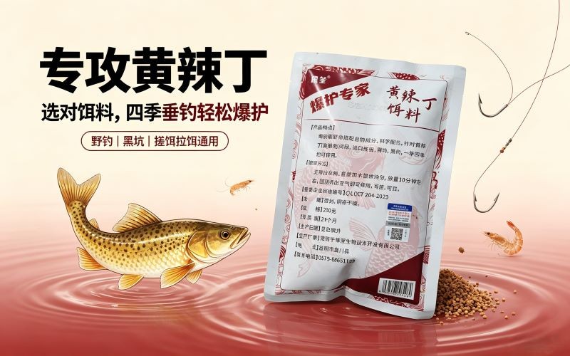 专攻黄辣丁|选对饵料,四季垂钓轻松爆护