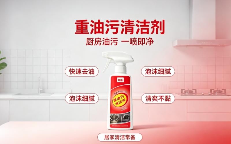 重油污清洁剂,告别厨房顽固油垢