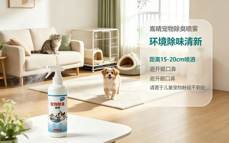 嵩晴宠物除臭喷雾 居家小宠环境除味清新剂