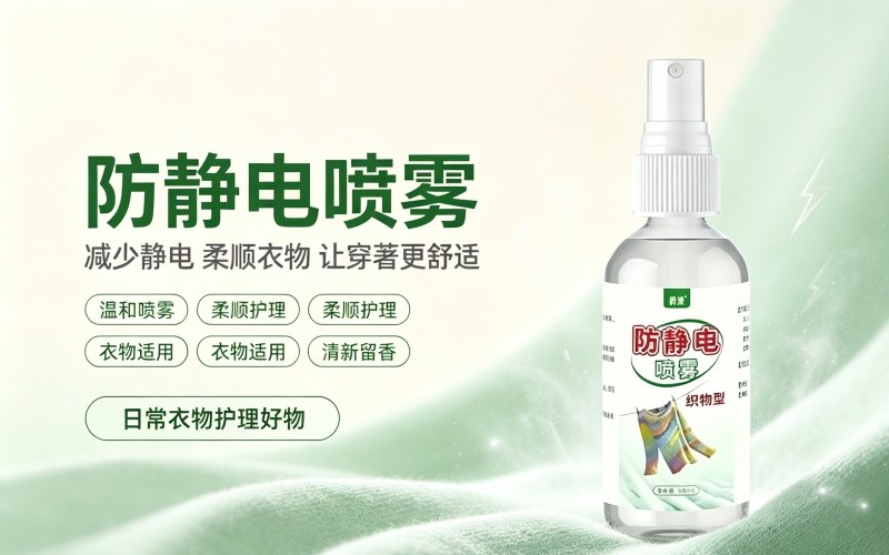 防静电喷雾,告别衣物静电困扰