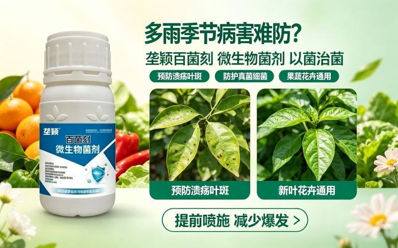 多雨季节病害难防？试试这款生物菌剂，少走弯路