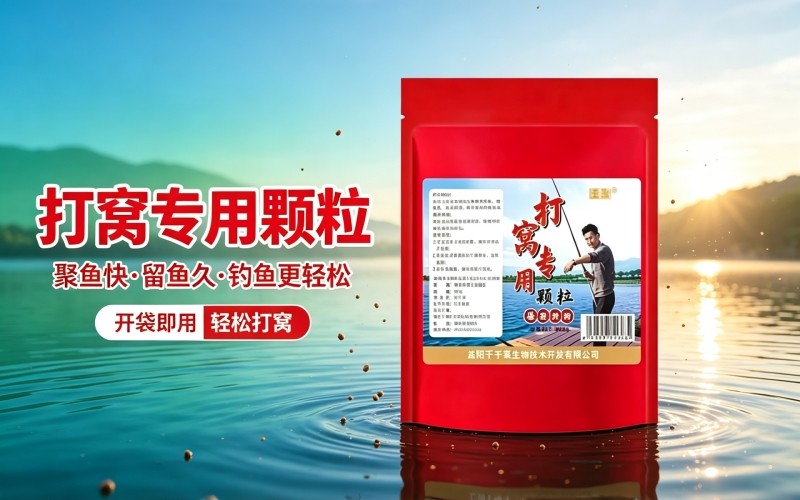 打窝选对颗粒窝料，聚鱼留鱼钓鱼事半功倍