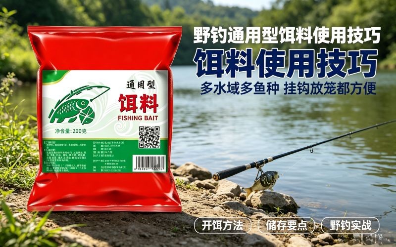野钓通用型饵料，多水域多鱼种作钓实用技巧