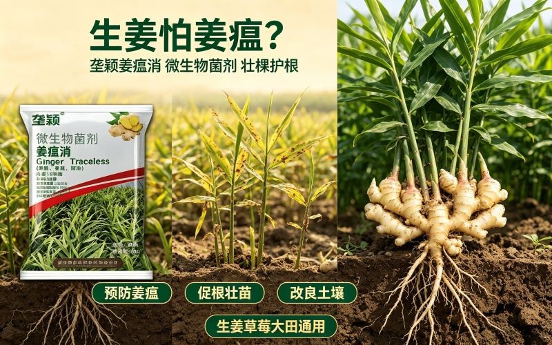 生姜怕姜瘟?提前用上它,壮棵护根少死棵