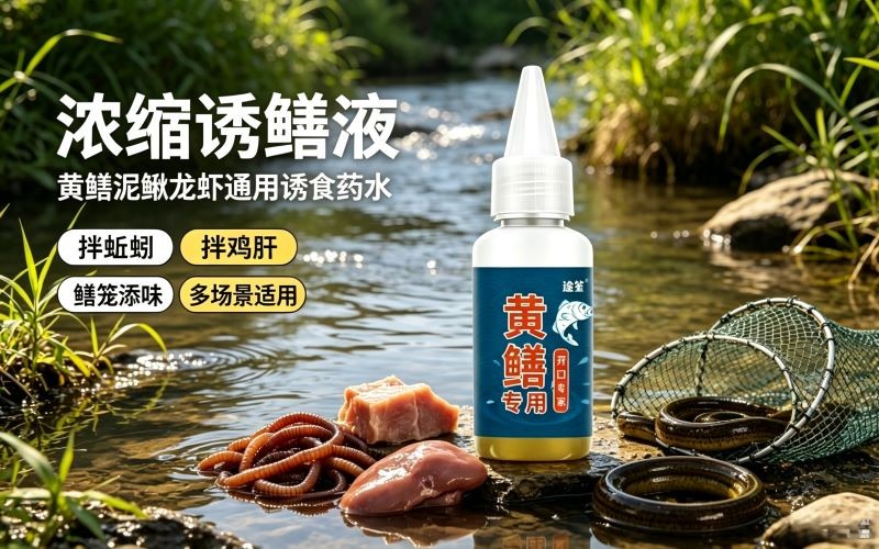浓缩诱鳝液黄鳝专用小药 泥鳅龙虾地笼鳝笼诱食药水饵料添加剂
