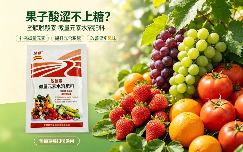 果子个头大却酸涩？补对微量元素，果实甜度提上来