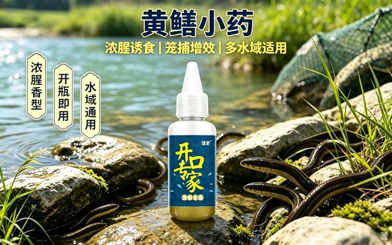 黄鳝诱食小药高浓缩诱鳝液 拌蚯蚓鸡鳝笼添味泥鳅龙虾通用诱剂