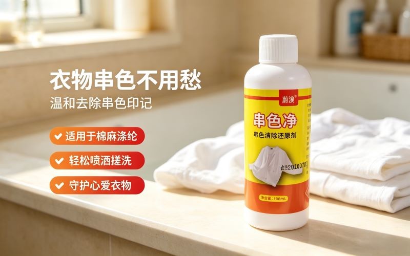 于烟火日常,守护衣物初心|让串色的遗憾,温柔化解
