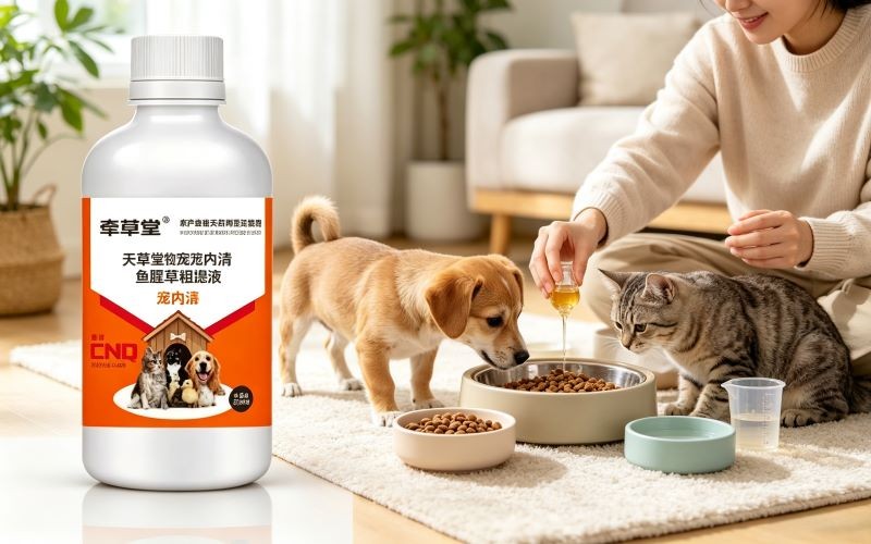 牵草堂宠内清 鱼腥草粗提液 250ml|宠物日常营养补充分享