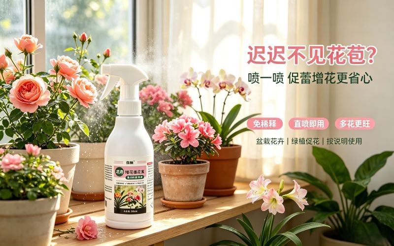 养花迟迟不开花？这款直喷催花素可以试一试