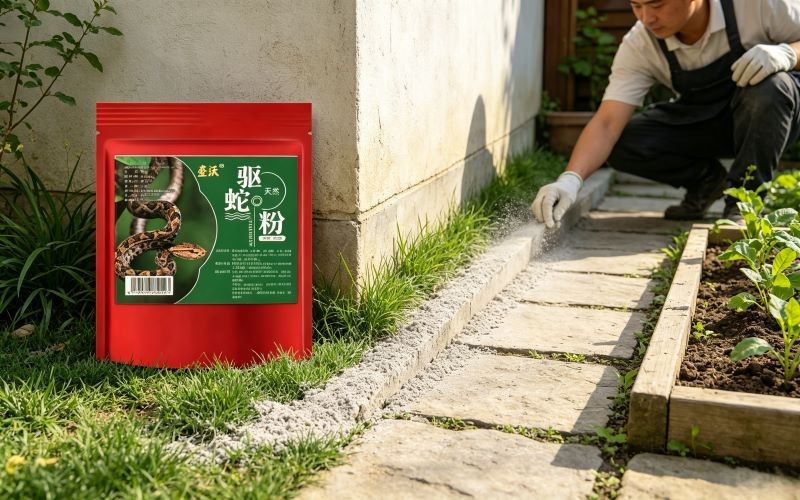 垄沃驱蛇粉 200g|户外庭院蛇类规避防护好物分享