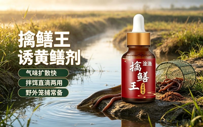 擒鳝王诱黄鳝小药 高浓缩诱鳝剂 笼捕专用诱食原液