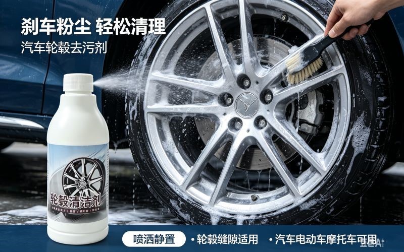 汽车轮毂去污剂|告别刹车粉尘,焕亮轮毂原本光泽