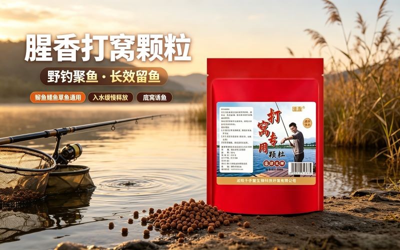 腥香打窝颗粒 野钓聚鱼颗粒窝料 淡水鱼通用底窝料