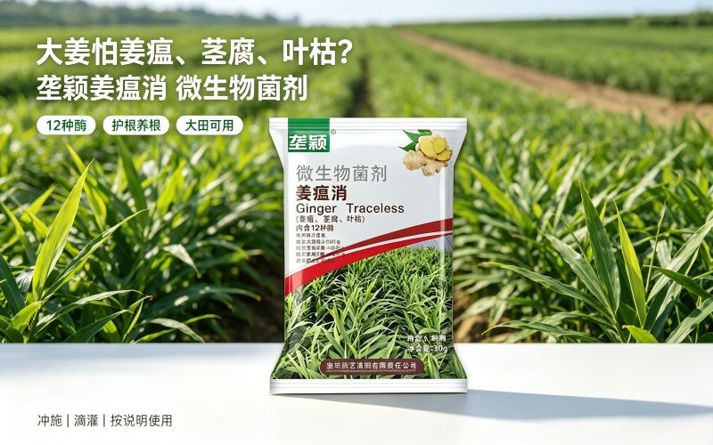 大姜最怕姜瘟烂根!试试这款姜瘟消,种姜户实测