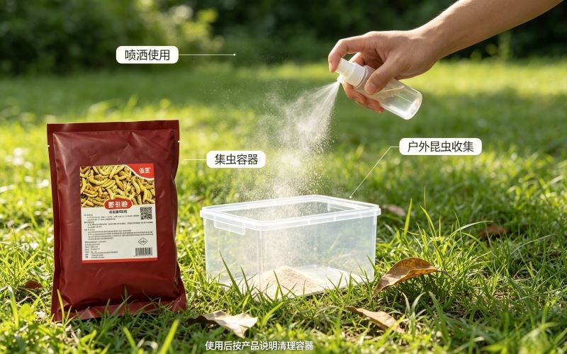 佺笙野引粉昆虫引诱粉剂