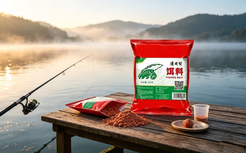 一包搞定!通用型钓鱼饵料 野钓水库聚鱼快附钩强