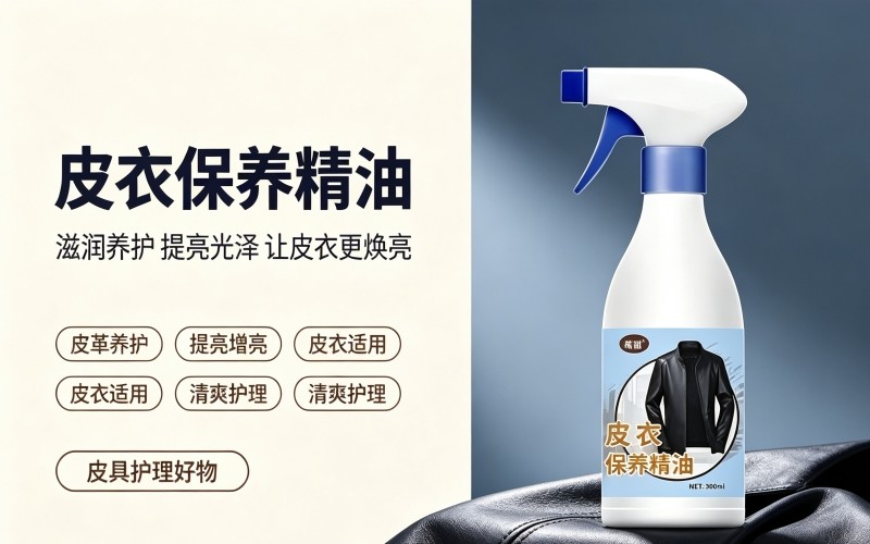 皮衣保养精油,皮衣上光滋养柔软护理油