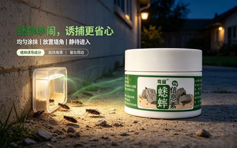 蟋蟀信息素诱捕神器,轻松引诱蟋蟀,抓虫不用愁