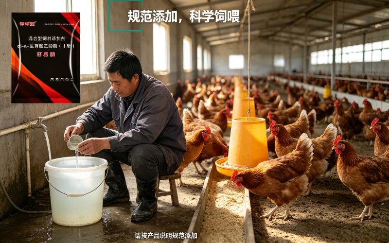 畜禽养殖饲料添加剂 混合型 dl-α- 生育酚乙酸酯使用说明