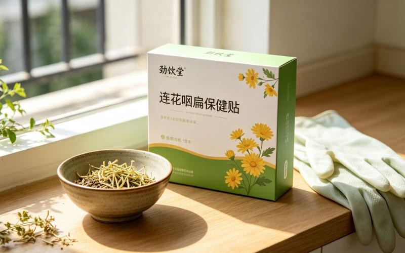 居家操劳咽喉不舒服,草本咽扁贴轻松日常养护