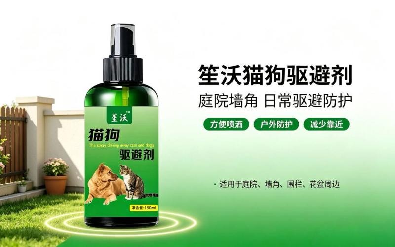 猫狗驱避剂,庭院户外日常防护好帮手