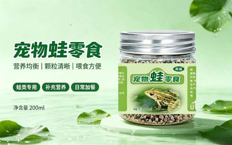 宠物蛙零食怎么选？科学喂食，让蛙类更健康