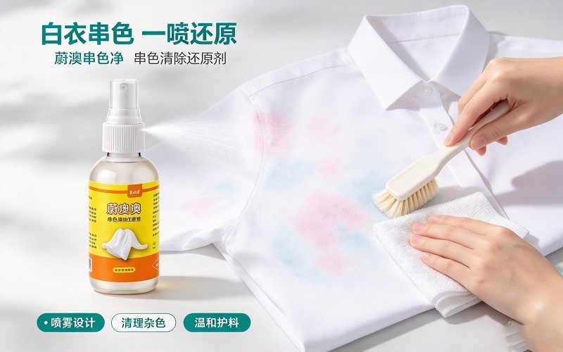 蔚澳串色净,拯救被染色的白色衣服