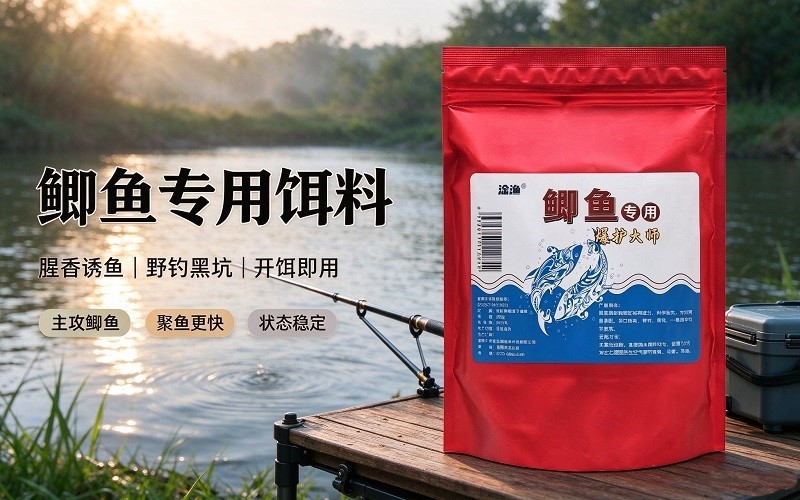 鲫鱼专用鱼饵爆护大师 浓腥香诱鱼快 黑坑野钓通用鲫鱼钓饵