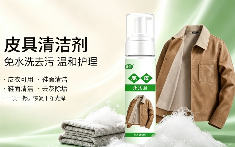 皮具清洁剂 皮革沙发包包去污保养一体
