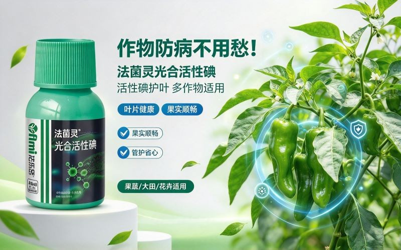 作物防病不用愁！法菌灵光合活性碘