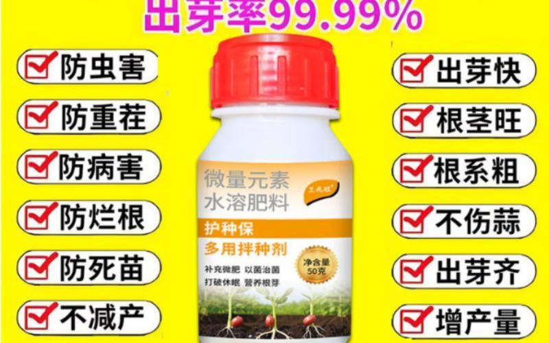 秋播蚕豆拌种就用护种保,拌一拌,出苗齐产量高!